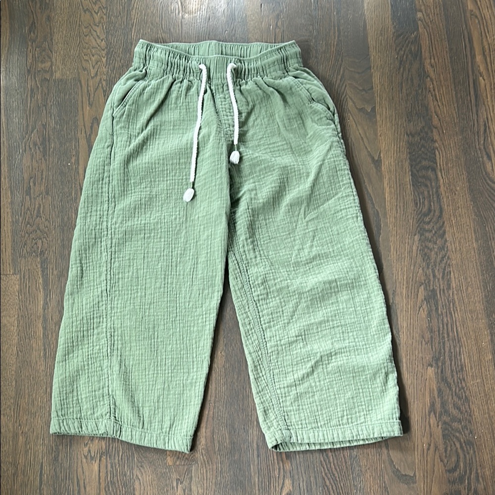 Old Navy Women's Casual Green Drawstring Pants